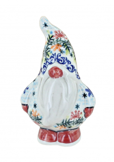 Winter Cardinal Gnome Figurine